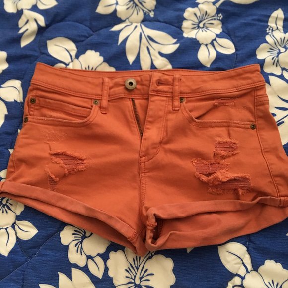 Orange Shorts - Picture 1 of 2